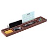 Ecoaterui Ecoaterui Walnut Wood Office Desk Tray Organizer, Walnut Desk