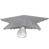 Kurt Adler Star Treetop, 13.5-Inch, Silver