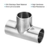 PATIKIL Pipe Fitting Equal Tee, 32mm(1 1/4") OD T Joint
