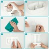 Belle Vous Wall-Mounted Double Tube Cup Dispenser - Pull Type