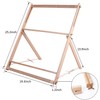 WILLOWDALE 25.2"H x 19.3"W Weaving Loom with Stand Wooden Multi-Craft