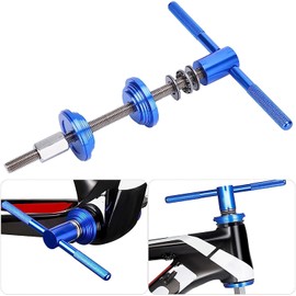 BIGP Press Tool for Bicycle Headset, Bicycle BB Bearing Press Tool Bottom Bracket Pressing Installation Disassembly Cycling Shaft Bowl Remover Cycle Repair Tools
