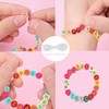 Pack of 1200 Colourful Letter Beads, Suiyeejan 7 mm A-Z