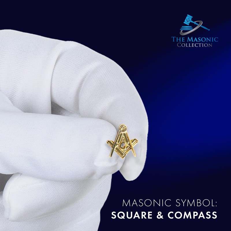 THE MASONIC COLLECTION Craft Square & Compass Masonic Badge with
