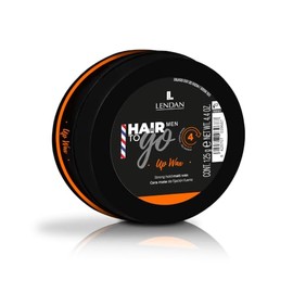 - Cera para el Pelo Hombre - Hair To Go Men Up Wax - 125 ml - Fijación Fuerte - Crema de Peinado Mate - Fijación Fuerte y Flexible - Larga Duración - 