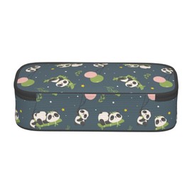 FYQZVI Cute Panda Pencil Case Aesthetic Large Capacity Pen Pouch Storage Bag with Compartments for Travel School Office Organizer