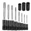 70700 Tap Socket Set 11 Pcs, Magnetic Adapter for Std/Metric