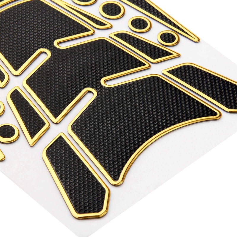 Mtsooning 3D Gas Tank Pad Sticker Replacement for Honda Yamaha