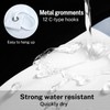 ArtSocket Silver Get Naked Bathroom Set with Shower Curtain and