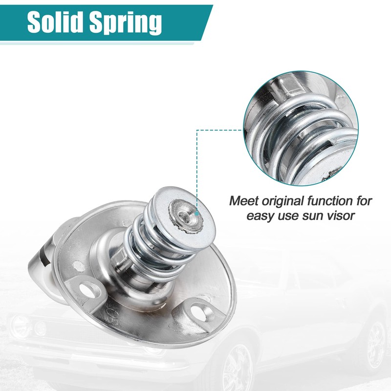 X AUTOHAUX 7790753 Sun Visor Bracket Set with Screw Bush