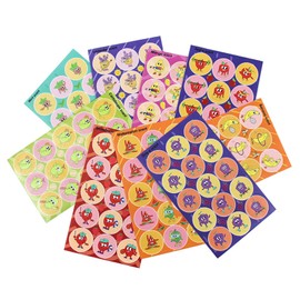 YSHIGUING 36 Sheets Scratch and Sniff Stickers - 9 Different Scents, Reward Stickers for Kids, Teachers, Parents - Motivational Water Christmas Birthday Party Favors Decorations