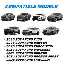 Auto Start Stop Eliminator for Ford Bronco/Bronco Sport/F150/Expedition/Ranger/Explorer/Maverick Automatic Stop Start Engine System Delete/Disable/Canceller Cancel Device Cable