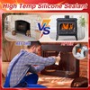 WANJAO 482°F High Temp Silicone Sealant, High Heat Silicone Sealant