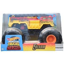 Hot Wheels Monster Trucks 5 Alarm - 1:24 Scale Oversized [Yellow/red]
