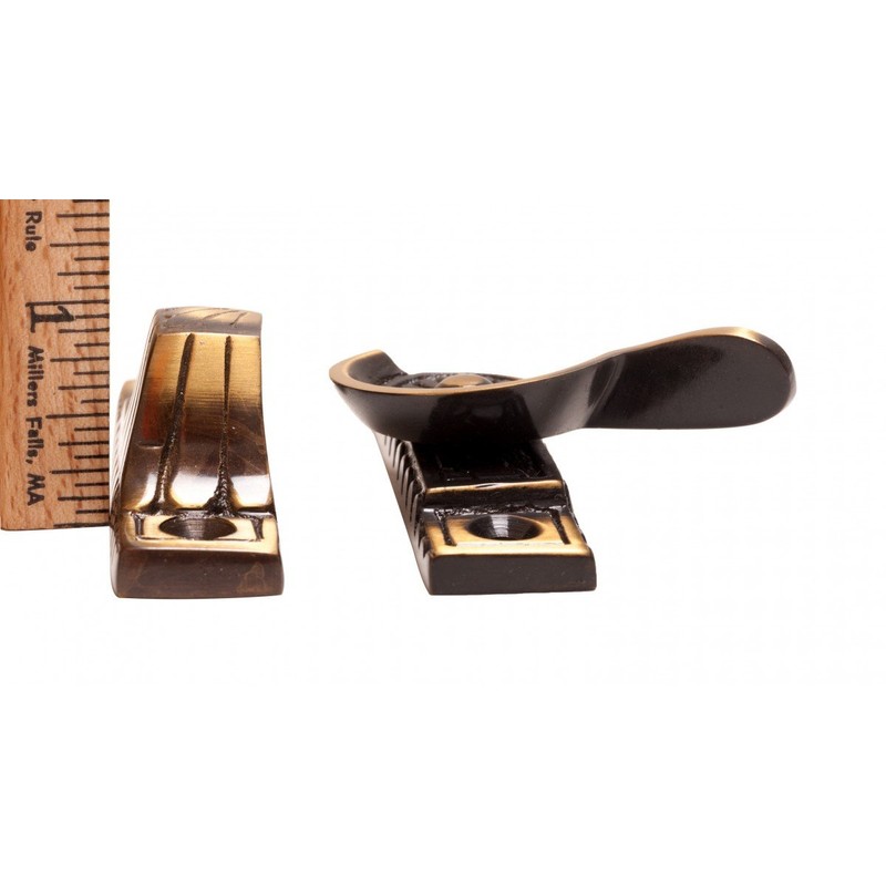 Sash Window Lock Antique Brass | Renovator's Supply