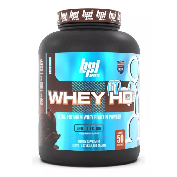 BPI Sports Lbs Bpi Whey HD™ Whey Protein 4 LB Chocolate Cookie