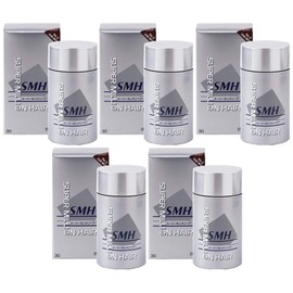 Ruane Super Million Hair 1.1 oz (30 g) Dark Brown Set of 5