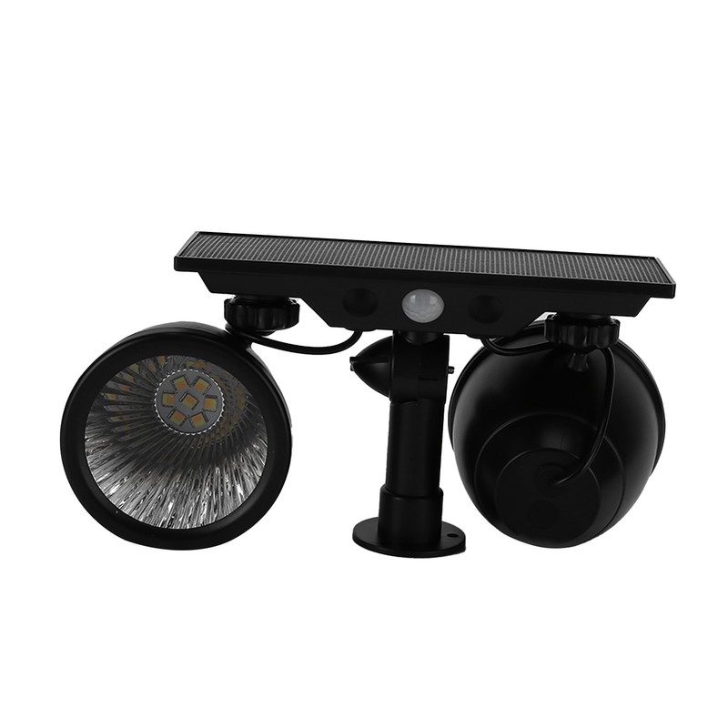 Solar Projection Light Human Body Induction 2‑Color Solar Lawn Lamp