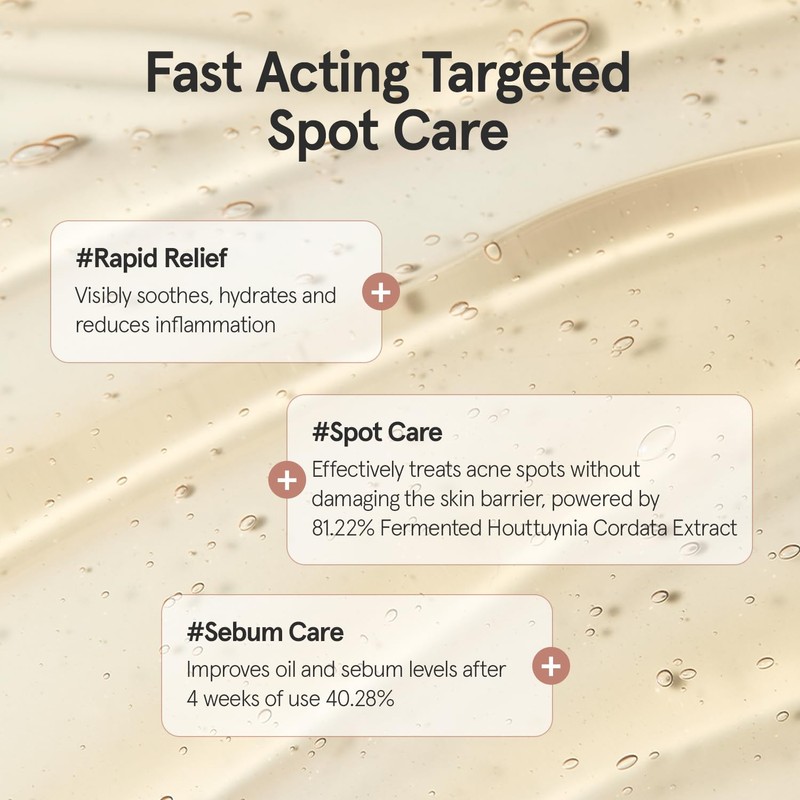 Heartleaf Clear Spot Gel, Deep Trouble Care with Fermented Heartleaf,