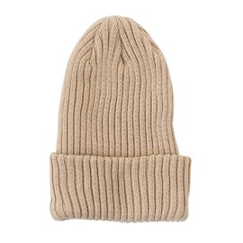 Nakota Cotton Knit Hat, Tagless, Knit Cap, Made in Japan, Hat, Men's, Women's, Winter, Snowboarding, Stylish, Cute, Colorful, Soft, Mountain Climbing, Outdoors, Women's, Winter, Mando Beige, Free size