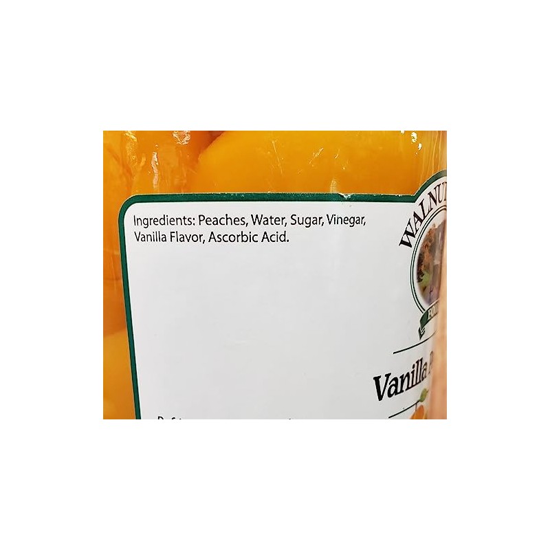 VANILLA PEACHES SPICED 32 oz.