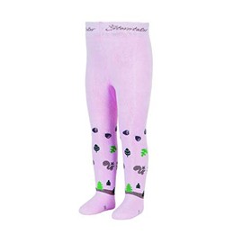 Sterntaler Girls Squirrel Tights for Babies and Toddlers, pink