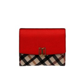 Daks (신세계강남점)DCWA1E408R2 VICTORIA 레드 가죽 미니반지갑 (Shinsegae Gangnam) DCWA1E408R2 VICTORIA Red Leather Mini Wallet