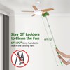 Zavrski Ceiling Fan Cleaner Duster with 6 Ft/72'' Extension Pole