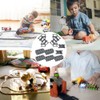 RANJIMA Building Blocks Train Rails Set, Railway Rails, 42 Pieces,