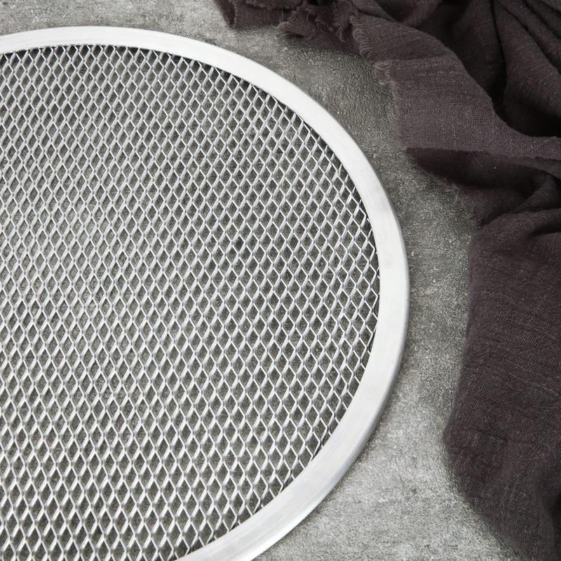 MIVIDE 4PCS 12In Mesh Pizza Screen, Pizza Trays for Oven