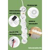 Flexible Surge Protector Power Strip, 6 Feet Long Cord 4