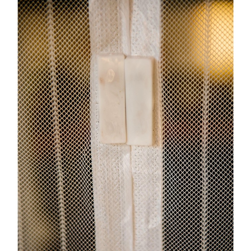 WERKA PRO 10768 Moustiquaire Rideau de Porte aimantée Blanche 215