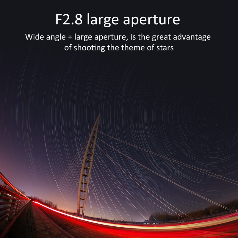 7Artisans 7.5mm F2.8 II Manual Focus Fisheye Lens for Sony