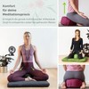 Bodhi Rondo Eco Series Meditation Cushion with Kapok Filling Removable