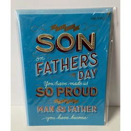 Papyrus Father’s Day Card | For Son | So Proud