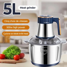 NEW 5L Multifunctional Meat Grinders Machine Household Large Capacity 304 Use