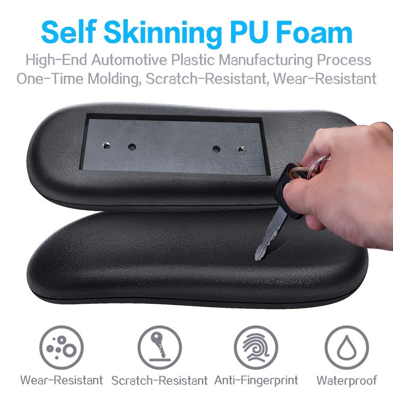 MSOBAIW Office Chair Armrest Replacement Pads, 1 Pair Chair Arm