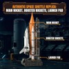 Space Shuttle Building Blocks Set, 616 Pieces Mini Rocket Model
