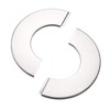 sourcing map Wall Split Flange, Stainless Steel Round Escutcheon Plate