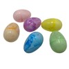 JLIM-Marbleized Pastel Fillable Plastic Easter Eggs Six Pack Pink, Blue,
