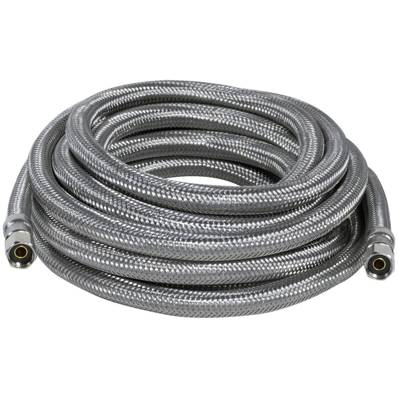 Certified Appliance Accessories IM180SS Braided Stainless Steel Ice Maker Connector,