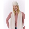 Style & Republic 100% Knitted Cashmere Cuddly XL Scarf, One