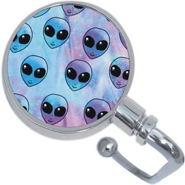 NewCharms Alien Heads Purse Hanger