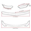 DREAMIZER Universal Front Bumper Lip Strut Rod Spoiler Wing Wide Body