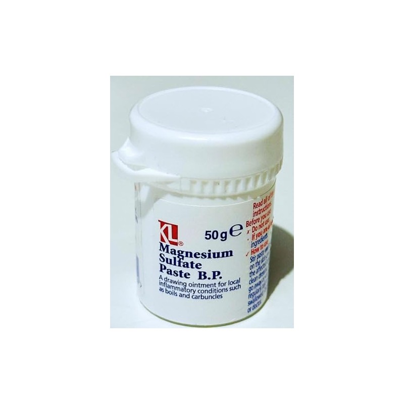 Magnesium Sulphate Paste 50g Drawing Ointment