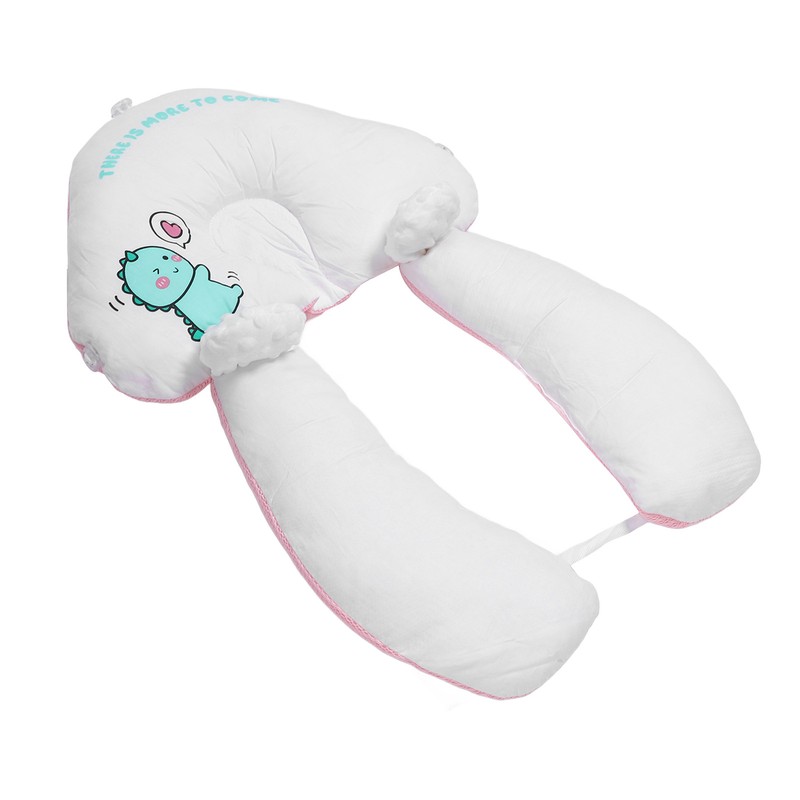 Baby Head Body Pillow Soft Breathable Drawstring Adjustment Newborn Head