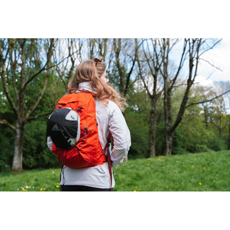 Gregory Unisex Adult Packable Helmet Holder, Black (Obsidian Black), One