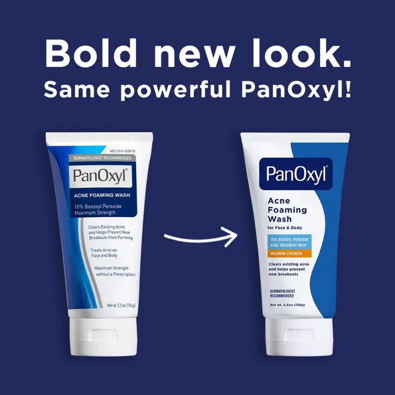 Limpiador Facial Panoxyl Peróxido Benzilo 10% Antiacné 156g
