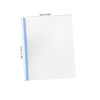 Operitacx Pack of 10 Trolley Folders, Clear Document Folders, Transparent