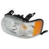 HbasdLH Headlight Headlamp Left Driver Side Clear for Ford for